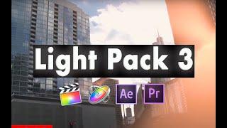 SUGARfx Light Pack 3 for Final Cut Pro Motion and After Effects