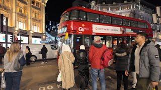 Walking London  Oxford Circus to Big Ben  November 2023