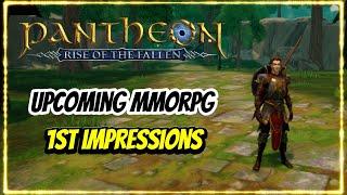 High-Fantasy Classic MMORPG Pantheon Rise of the Fallen - First Impressions