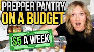 Prepare your Food Storage How to Stock Your Prepper Pantry for Only $5 a Week 2023