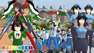 Yuta dan Mio selamatkan Baby Celine dan Polisi Koban dari para tentara jahat #sakuraschoolsimulator