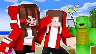 Maizen  JJ Sister And JJ Mind Controlled By Mikey - Minecraft Animation