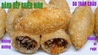 Bánh Nếp Chiên Giòn Bánh Cam Nhân Mặn Không Đường 0 Bột Nở - Fried Savory Glutinous Rice Dumplings