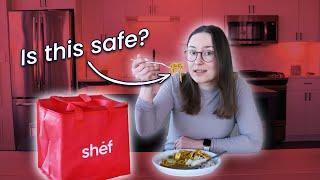 A meal delivery service…but from HOME cooks….??  Shef Review