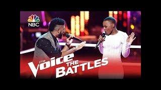 The Voice 2015 Battle - Celeste Betton vs Mark Hood - Aint No Mountain High