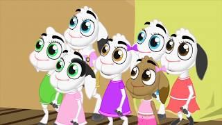 Bad Wolf and Seven Little Goats  Rapunzel  Tales in Hindi  बच्चों की नयी हिंदी कहानियाँ