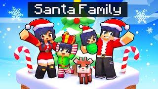 Having a SANTA FAMILY in Minecraft