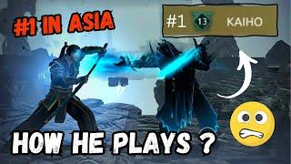 My Experience Battling #1 Player of *Asia*  Is he Pro or Passive? Shadow Fight 4 Arena