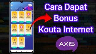 Cara Dapat Bonus Kuota Internet Kartu Axis