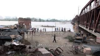 The oldest bridge over the Yamuna in Delhi - Yamuna Railway Bridge