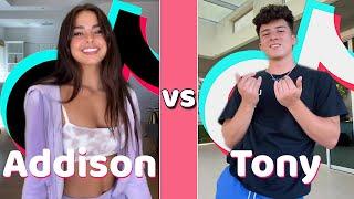 Addison Rae Vs Tony Lopez TikTok Dances Compilation July 2020