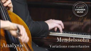 Analysis Mendelssohn Variations concertantes Sol Gabetta Bertrand Chamayou