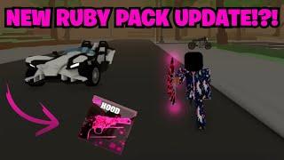 NEW RUBY PACK AND LIFESTYLE PACK SHOWCASE  DA HOOD UPDATE