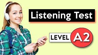 A2 Listening Test  English Listening Test