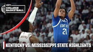 LATE-GAME DRAMA  Kentucky Wildcats vs. Mississippi State Bulldogs  Full Game Highlights