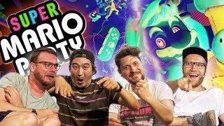 Super Competition bei Super Mario Party  Beanstag mit Simon Etienne Nils & Budi