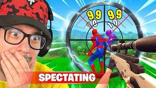 I SPECTATED SOLOS AND SAW THE BEST BATTLE IN FORTNITE