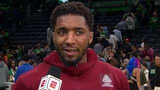 Donovan Mitchell Talks Game 2 Win vs Celtics Postgame Interview