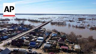 Russia and Kazakhstan are still struggling with widespread floods