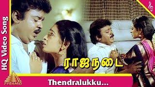 Thendralukku Video Song Raja Nadai Tamil Movie Songs  Vijayakanth Seetha Gowthami Pyramid Music