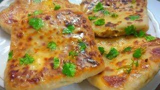 Mutabaq Recipe  Famous Saudi Arabian Street Style Paratha