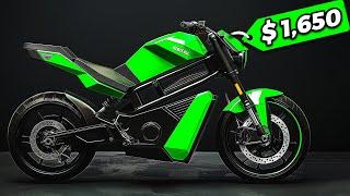 Cheapest Electric Motorcycles in CHINA as low as $1000