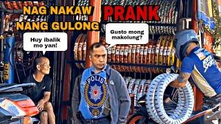 NAG NAKAW NANG GULONG PRANK  Muntikan na