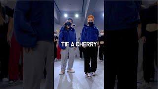 Tie a Cherry #shorts YUN & SHUKKIE