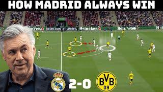 How Madrid Won Their 15th UCL  Tactical Analysis  Real Madrid 2-0 Dortmund