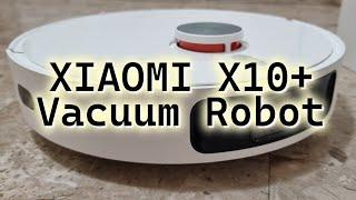 #xiaomi  X10 Plus Smart Vacuum Robot IT CLEANS MOPS AND DRAINS