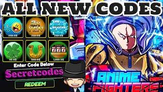 ALL ANIME FIGHTERS *WORKING* CODES FOR JULY 2024 codes for anime fighters simulator ROBLOX