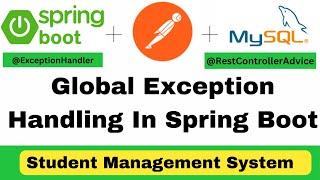  Global Exception handling in Spring Boot  Exception Handler  RestControllerAdvice #springboot 