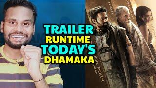 Trailer Run Time  Todays Dhamaka  UK Release  USA Release  Prabhas  Kamal Kumar