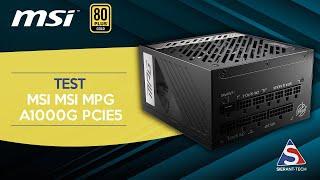 Najlepszy zasilacz ATX 3.0 za 699 zł? - test  MSI MPG A1000G PCIE5