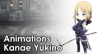 Kanae Yukino - Battle Animations