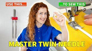 Master Twin Needle 7 sewing techniques you need to know