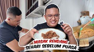 MASAK RENDANG SEHARI SEBELUM PUASA  WARINTIL TEAM BARBAR