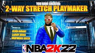 NEW “2-WAY STRETCH PLAYMAKER” CAN DO IT ALLBEST ISO BUILD NBA 2K22 CURRENT GEN