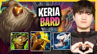 KERIA IS A BEAST WITH BARD  T1 Keria Plays Bard Support vs Pyke  Season 2024