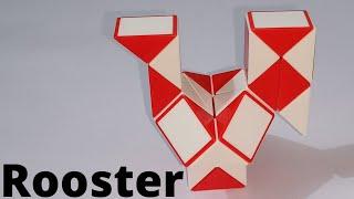 Make a Rooster with Snake Cube