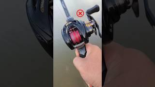 Great Baitcasting reel เกียบมวนซะแล้ว morethan pe 1000 #fishing #shots #daiwareels