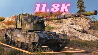 FV4005 Stage II  11.8K Damage 7x7 World of Tanks Replays