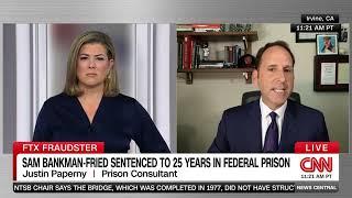 CNN Exclusive Justin Paperny Analyzes Sam Bankman-Frieds 25-Year Prison Term