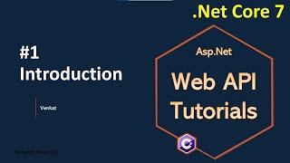 Part 1 WebREST API Introduction  Asp.Net Core Web API Tutorials C#