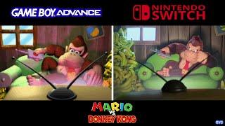 Mario vs Donkey Kong Opening Scene 2004 vs 2024