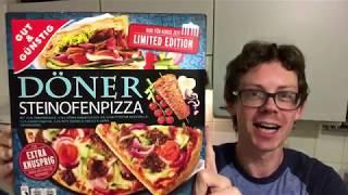 Gut & Günstig Döner Pizza aus Edeka im Test mit Mio Olio Knoblauchöl aus der Höhle der Löwen