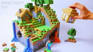 Magnetic Papercraft  Minecraft Village