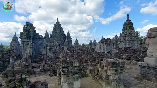 Candi Sewu Candi Bubrah dan Candi Lumbung di komplek Candi prambanan  Hayu Ulin Gasskeun