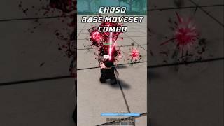 EARLY ACCESS CHOSO BASE MOVESET COMBO ROBLOX CURSED ARENA