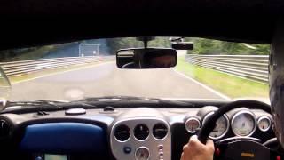 Jasons Noble M12 GTO 3R onboard at the Nurburgring